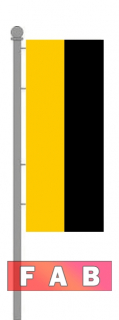 Bundesland Hochformat f�r Ausleger ohne Wappen Sachsen-Anhalt