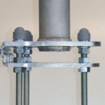 Masten mit Drehkopfausleger hissbar Ø 90 mm