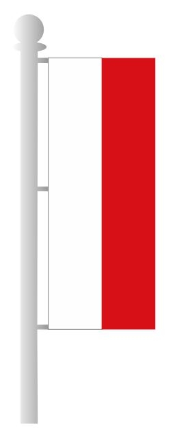 Bundesland Hochformat f�r Ausleger ohne Wappen Th�ringen