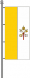 Vatikanische Kirchenfahne Hochformat 100x300cm