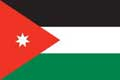Nationalfahne Import Jordanien