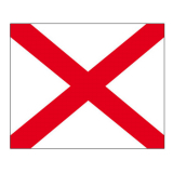 Signalflagge Buchstabe V = Victor